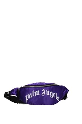 Palm Angels Backpack and bumbags Men Fabric  Violet Purple