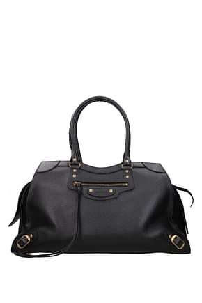 Balenciaga Travel Bags neo classic Women Leather Black