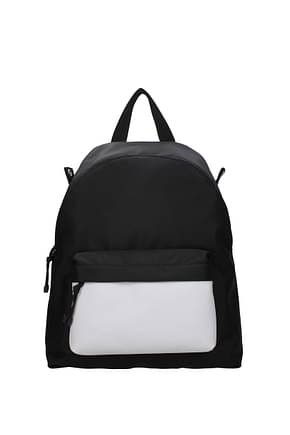 Valentino Garavani Backpack and bumbags Men Fabric  Black White