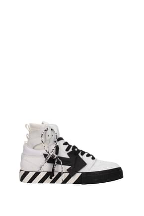 Off-White Sneakers Homme Laine Blanc Noir