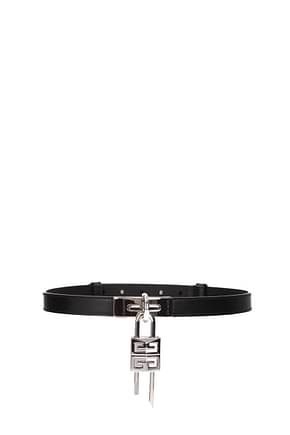 Givenchy Thin belts Women Leather Black