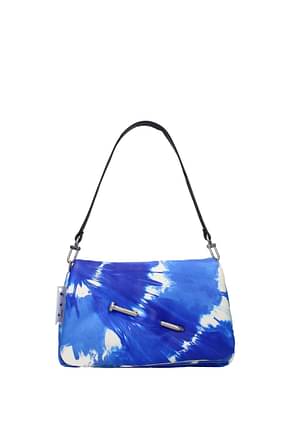 Off-White Shoulder bags Women Leather Blue