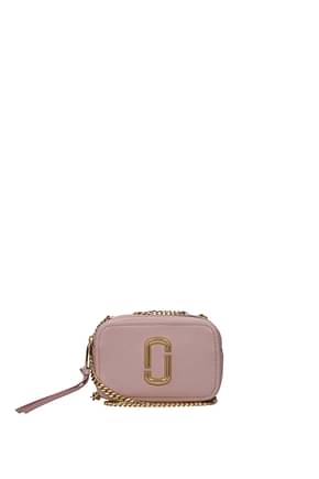 Marc Jacobs Crossbody Bag Women Leather Pink Rosee
