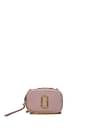Marc Jacobs Crossbody Bag Women Leather Pink Rosee