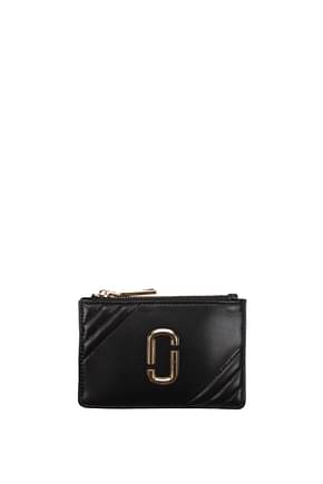 Marc Jacobs Document holders Women Leather Black
