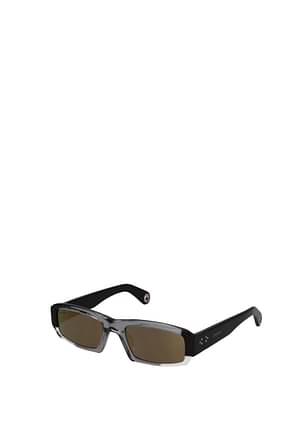 Jacquemus Sunglasses Men Acetate Transparent Black