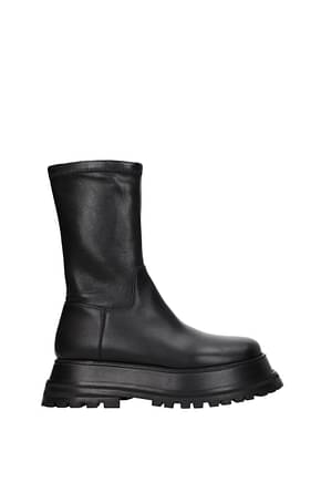Burberry Ankle boots Women Leather Black