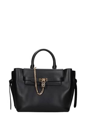 Michael Kors Handbags hamilton lg Women Leather Black