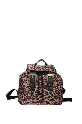Versace Jeans Backpacks and bumbags couture Women Fabric  Brown