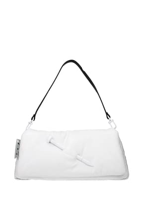 Off-White Shoulder bags Women Leather White Off White