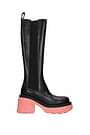 Bottega Veneta Boots Women Leather Black Flamingo