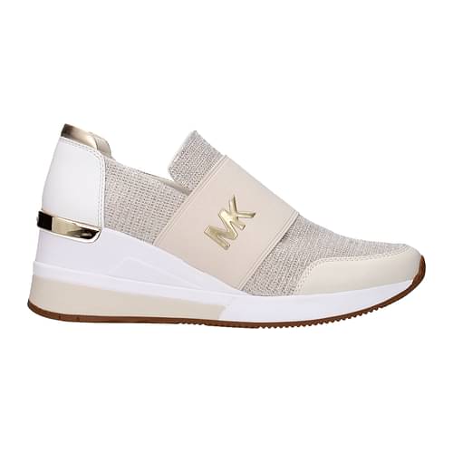 bruid Veilig hardware Michael Kors Sneakers felix Women 43S2FXFS2DCHAMPAGNE Fabric 195€