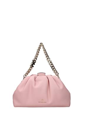 Michael Kors Handbags nola sm Women Polyurethane Pink Smokey Rose