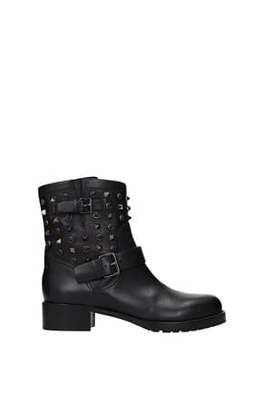Valentino Garavani Ankle boots Women Leather Black