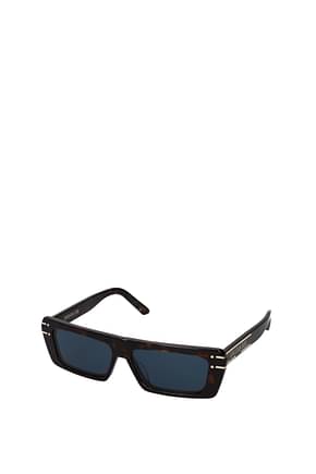 Christian Dior Sunglasses Women Acetate Brown Blue