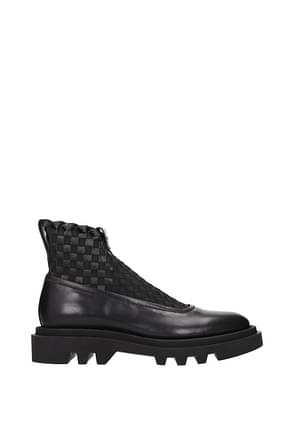 Givenchy Ankle Boot Men Leather Black
