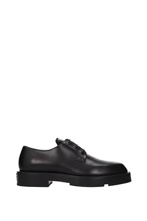 Givenchy Lace up and Monkstrap Men Leather Black