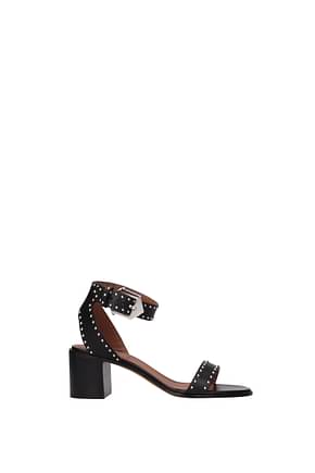 Givenchy सैंडल महिलाओं चमड़ा काली
