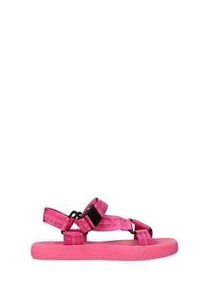 Off-White Sandals Women Fabric  Pink