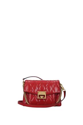 Givenchy Handbags Women Leather Red