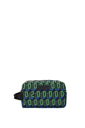 Dsquared2 Beauty cases Men Fabric  Green