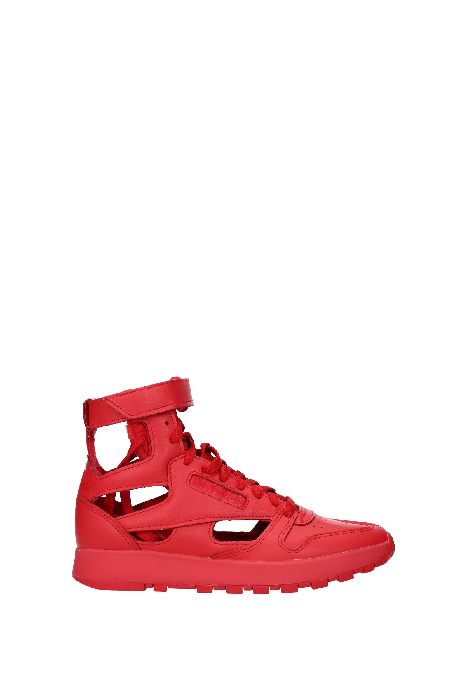 Maison Margiela Sneakers x reebok Women Leather Red