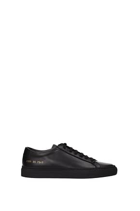 Common Projects Sneakers original achilles low Mujer Piel Negro Negro