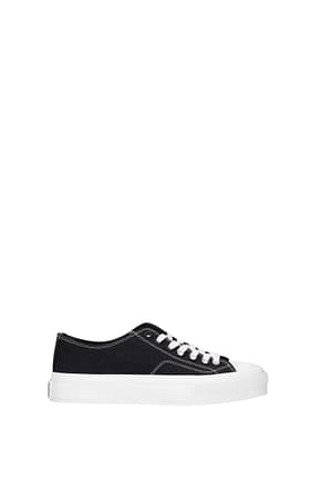 Givenchy Sneakers Men Fabric  Black