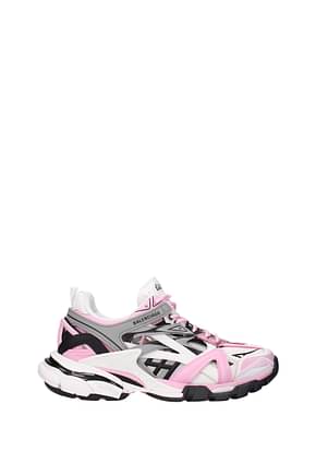 Balenciaga Sneakers track 2 Women Fabric  Pink Grey