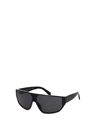 Celine Sunglasses Men Acetate Black Grey