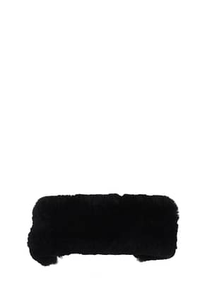 Moose Knuckles Accessoires pour cheveux Femme Lapin Noir