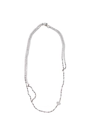 Dsquared2 Necklaces Women Crystal Silver