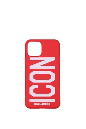 Dsquared2 iPhone cover iphone 11 pro Women Thermoplastic Red