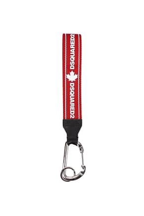 Dsquared2 Key rings Men Fabric  Red