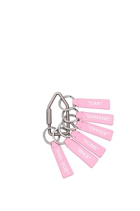 Off-White Key rings Women Leather Pink
