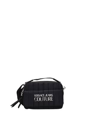 Versace Jeans Crossbody Bag couture Women Nylon Black
