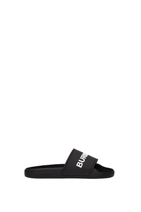 Burberry Slippers and clogs Women Rubber Black
