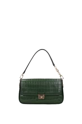 Michael Kors Handbags bradshaw sm Women Leather Green Bottle Green