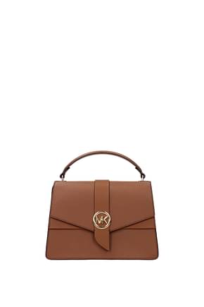 Michael Kors Handbags greenwich md Women Leather Brown Luggage