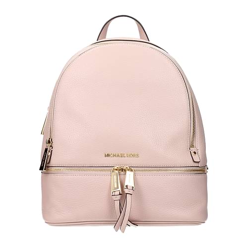 Michael Kors Backpacks and bumbags rhea zip md Women 30S5GEZB1LSOFTPINK  Leather Pink Soft Pink 260€