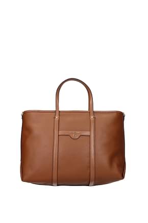 Michael Kors Handbags beck md Women Leather Brown Luggage