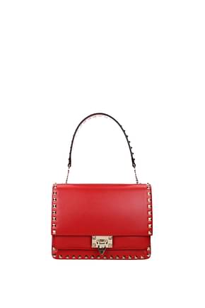 Valentino Garavani Handtaschen Damen Leder Rot