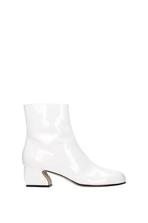 Sergio Rossi Ankle boots si rossi Women Patent Leather White