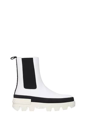 Moncler Ankle boots coralyne Women Leather White Optic White