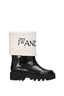 Jw Anderson Ankle boots Women Leather Black White