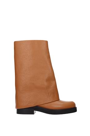 Jw Anderson Ankle boots Women Leather Brown