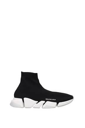Balenciaga 运动鞋 speed 2.0 男士 布料 黑色