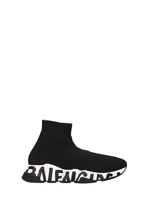 Balenciaga Sneakers Mujer Tejido Negro