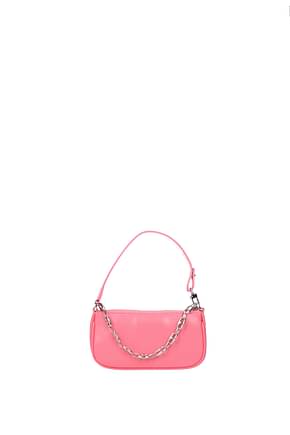 By Far Handbags rachel Women Leather Pink