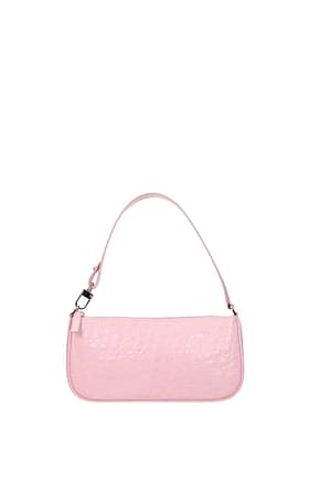 By Far Handbags rachel Women Leather Pink Peony